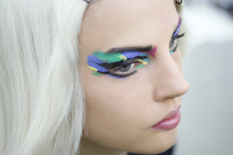 Makijaż z pokazu pret-a-porter Chanel, wiosna-lato 2014