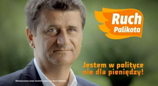 "Jestem w polityce nie dla pieniędzy"