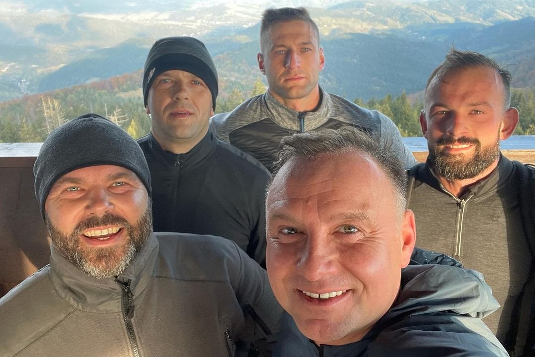Andrzej Duda pokazał zdjęcia z biegania w Gorcach.