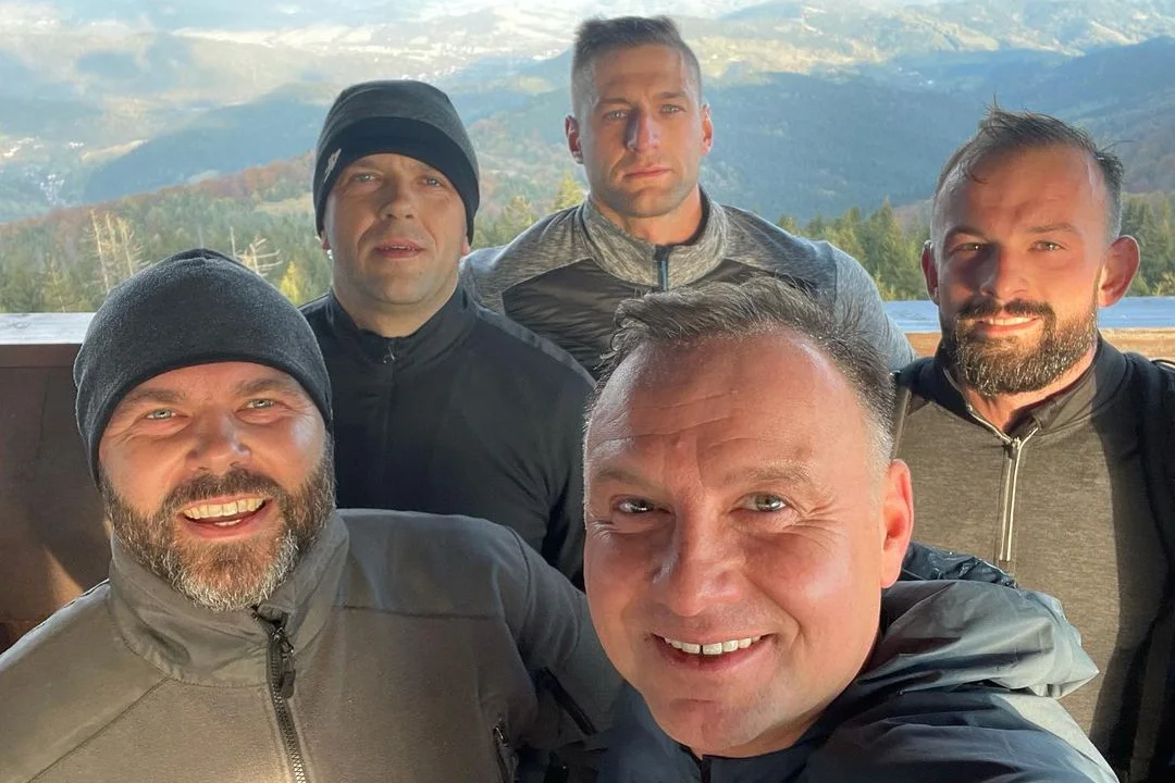 Andrzej Duda pokazał zdjęcia z biegania w Gorcach.