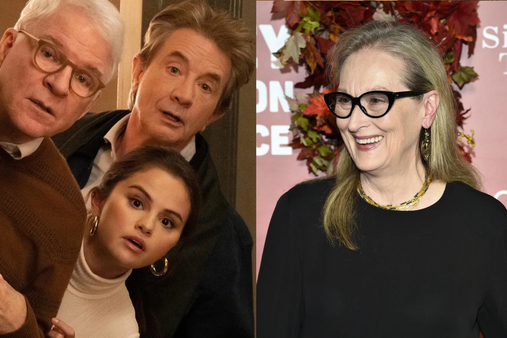 "Zbrodnie po sąsiedzku" Meryl Streep Stve Martin, Martin Short, Selena Gomez, Meryl Streep w "Zbrodniach po sąsiedzku"