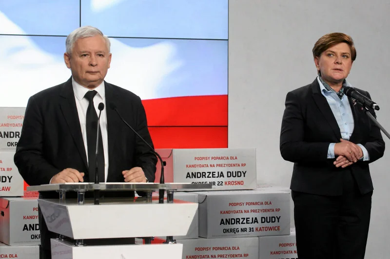 Andrzej Duda miał wewnętrzną konkurencję w PiS? Kaczyński: "Była też jedna pani. Duda ma najwięcej atutów"