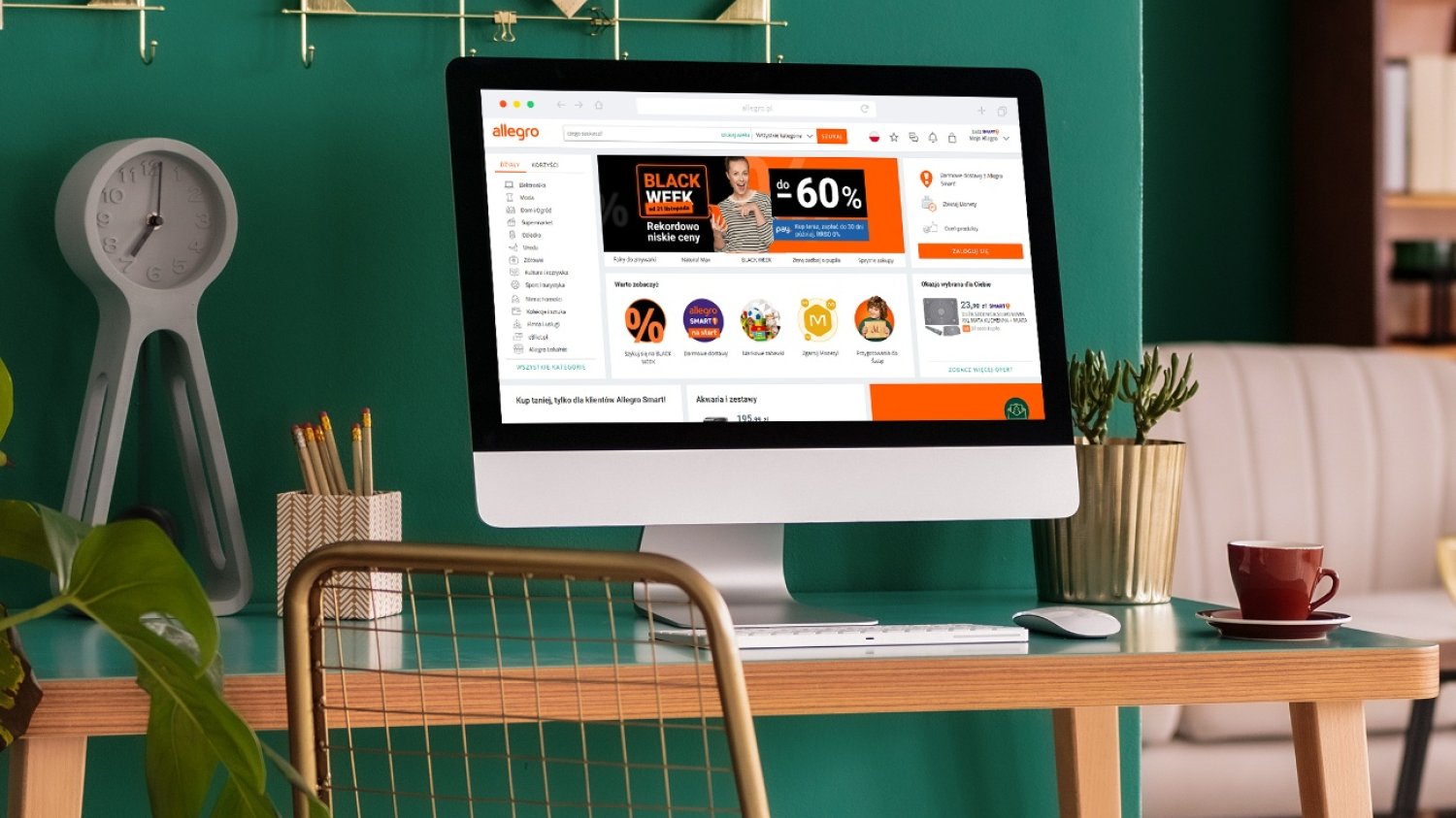 Z okazji Black Week i Black Friday serwis Allegro, jedna z największych platform e-commerce, proponuje kupującym tysiące produktów w mistrzowskich cenach w najróżniejszych kategoriach i od najbardziej renomowanych marek