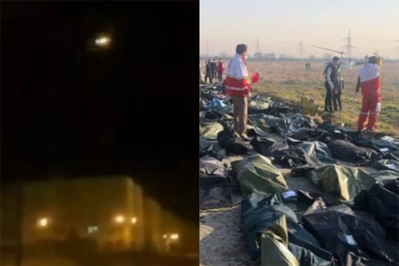 Na nagraniu uchwycono moment uderzenia rakiety.