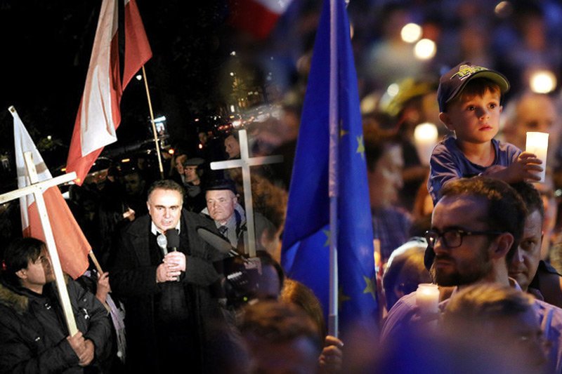 PiS planuje wyprowadzić na ulice także swoich sympatyków. Na zorganizowanie "masowego poparcia" dla partii rządzącej potrzeba jednak prawie tygodnia.