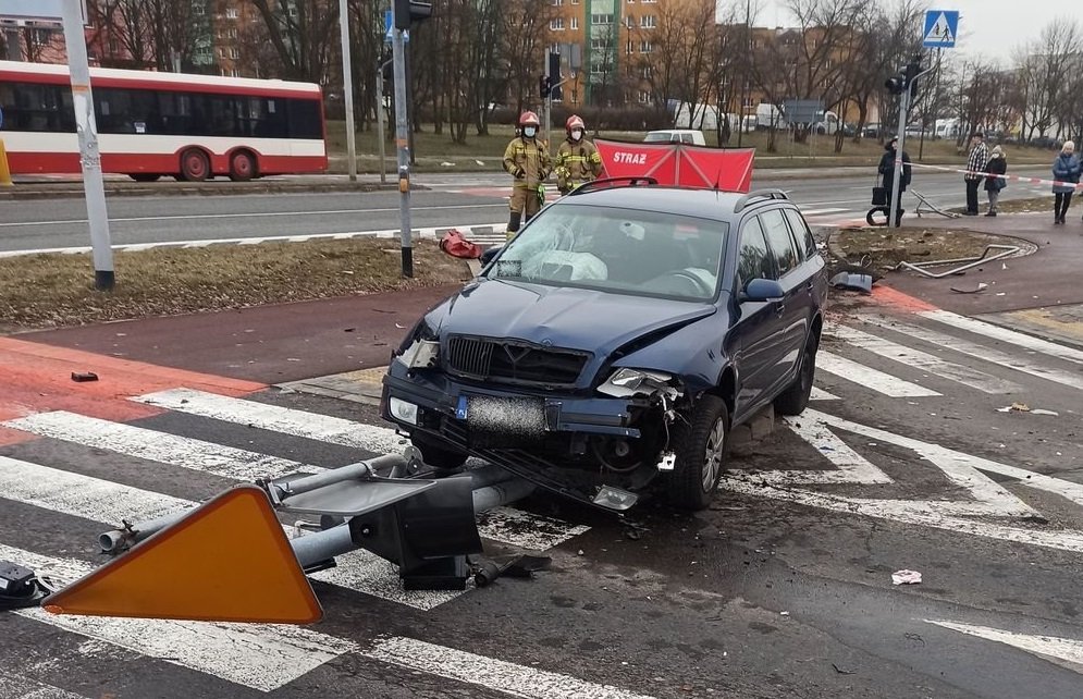 W wyniku wypadku w Sosnowcu zginęły dwie osoby.