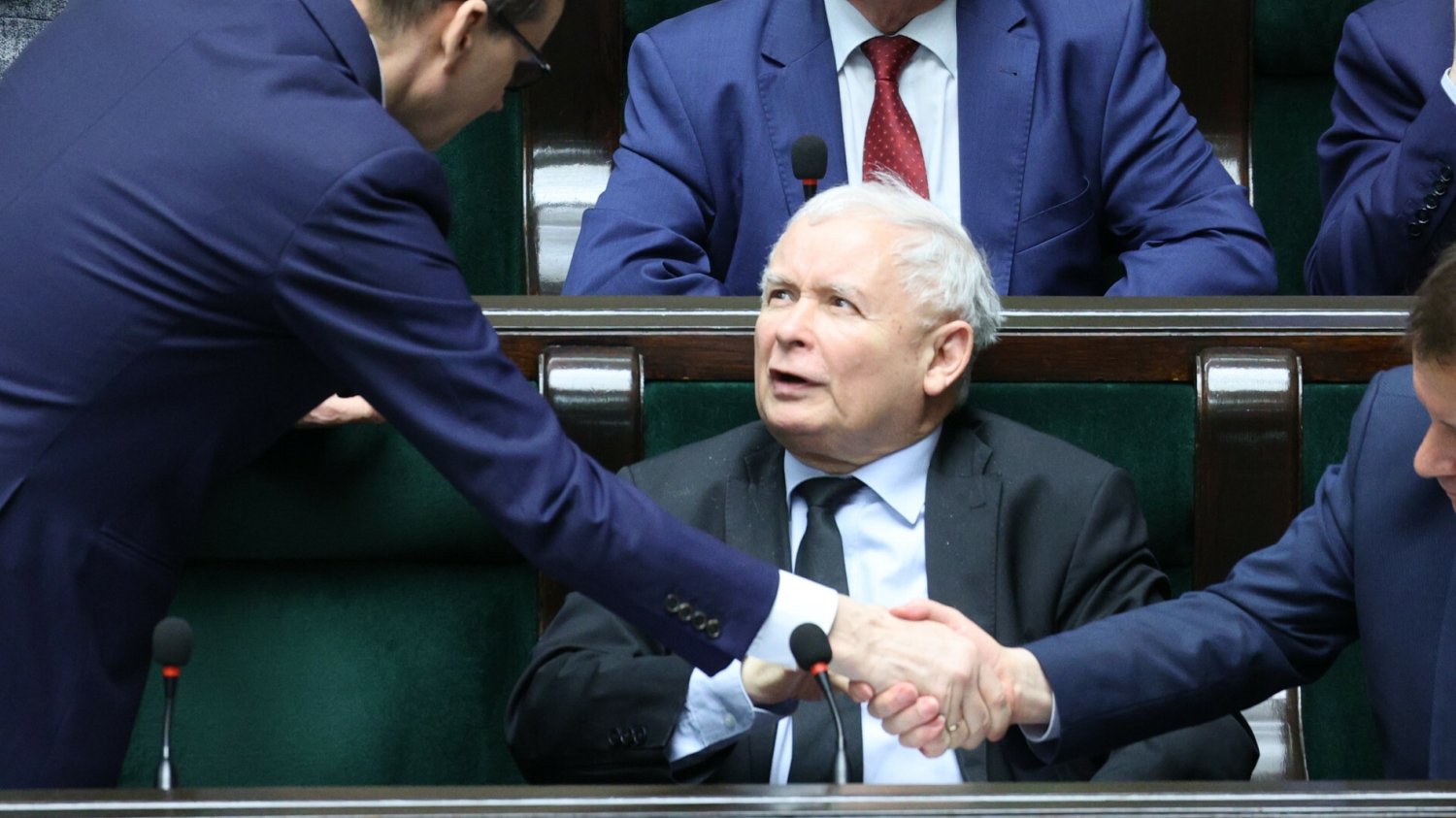 Premier i prezes PiS w Sejmie.