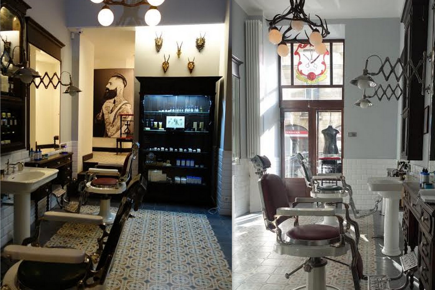 Wnętrze Rostowski Barber Shop