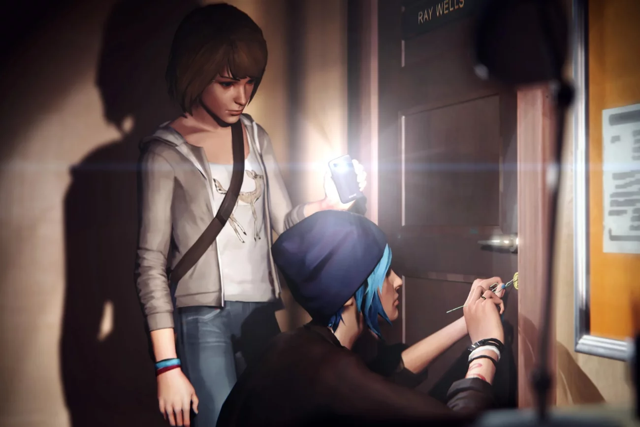 Max i Chloe w grze Life is Strange