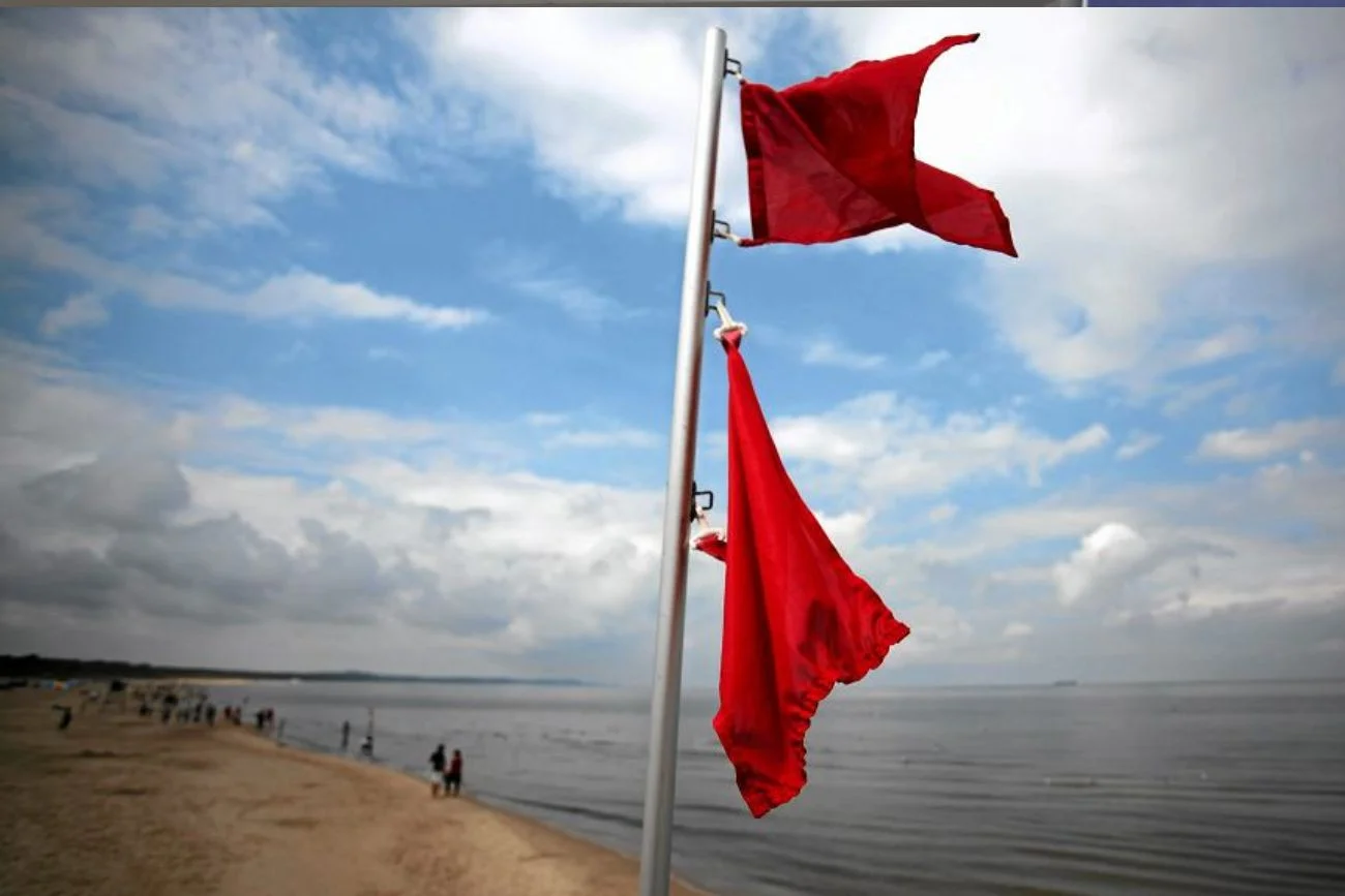 Sinice w Bałtyku. Po takiej kąpieli możesz stracić zdrowie i pieniądze Sinice w Bałtyku, czerwone flagi na plażach. Po kąpieli możesz stracić zdrowie i pieniądze