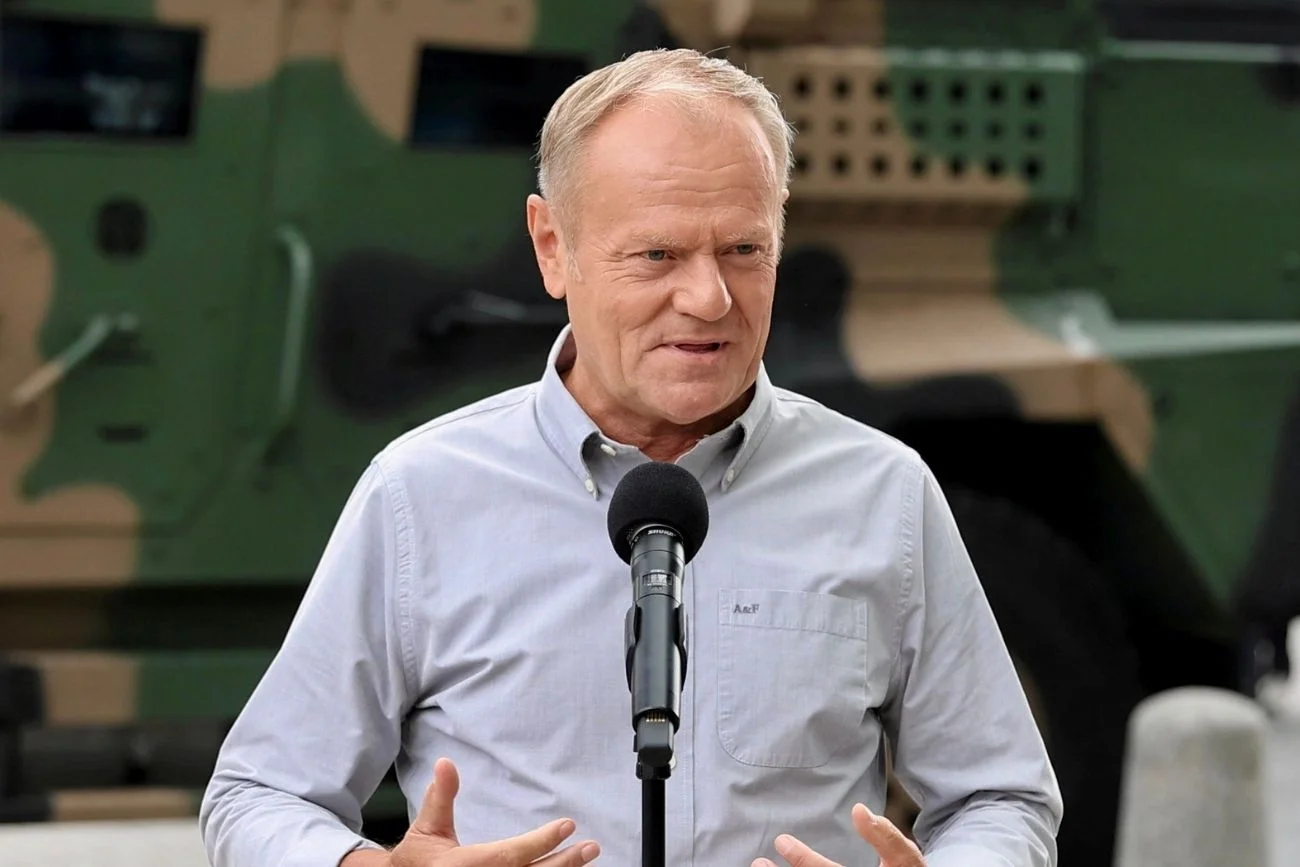 Tusk o naruszeniu przestrzeni powietrznej Polski. Tusk o naruszeniu przestrzeni powietrznej Polski.