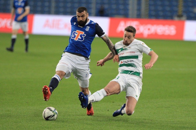 26. kolejka ekstraklasy. Wygrane Lecha i Śląska.