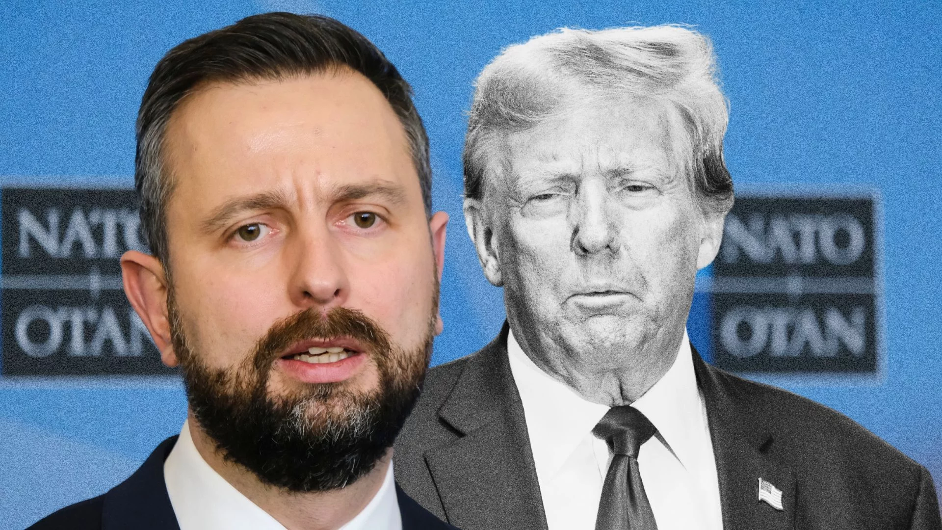 Władysław Kosiniak-Kamysz i Donald Trump