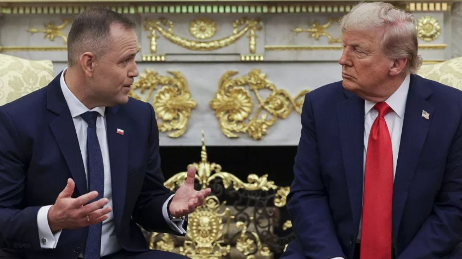 Tym Nawrocki bije Dudę na głowę. Tak rozmawiał z Trumpem w Białym Domu