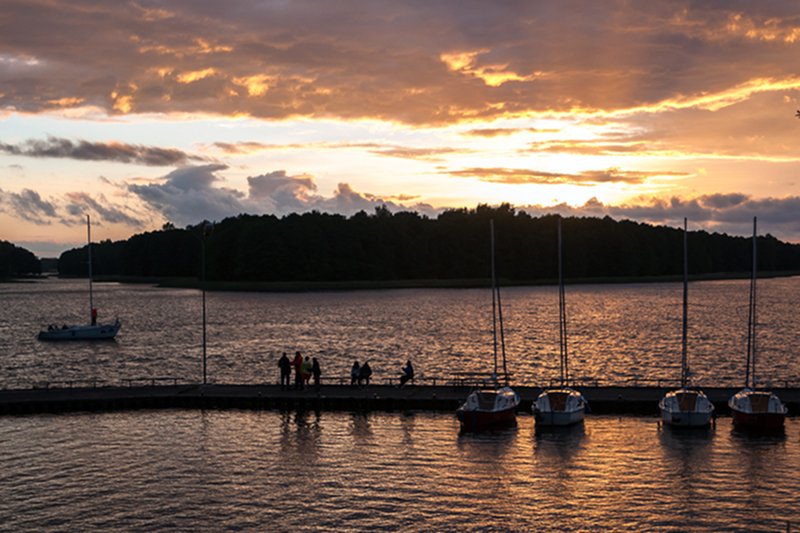 Dużo Polaków lubi spędzać wakacje na Mazurach
