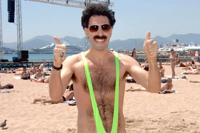 Kąpielówki a la Borat to dobry pomysł? Policja w Kazachstanie jest innego zdania. Aresztowała turystów, którzy założyli mankini.