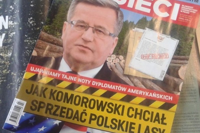 Prawica połączyła obawy związane z odszkodowaniami dla Żydów z histerią w sprawie Lasów Państwowych