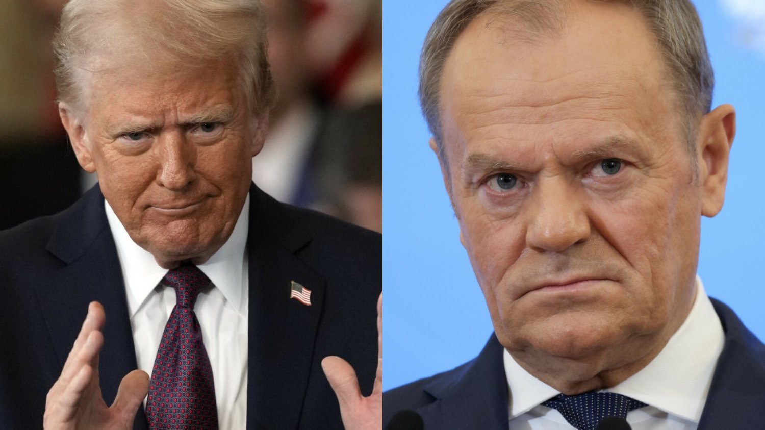 Tusk był oszczędny w słowach. Tak wyglądają jego gratulacje dla Trumpa Gratulacje Tuska dla Trumpa. Tak zareagował na jego inaugurację