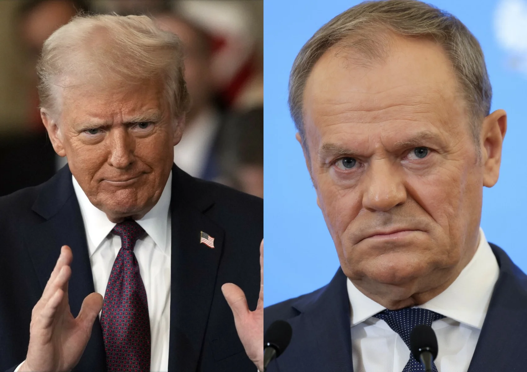 Tusk był oszczędny w słowach. Tak wyglądają jego gratulacje dla Trumpa Gratulacje Tuska dla Trumpa. Tak zareagował na jego inaugurację