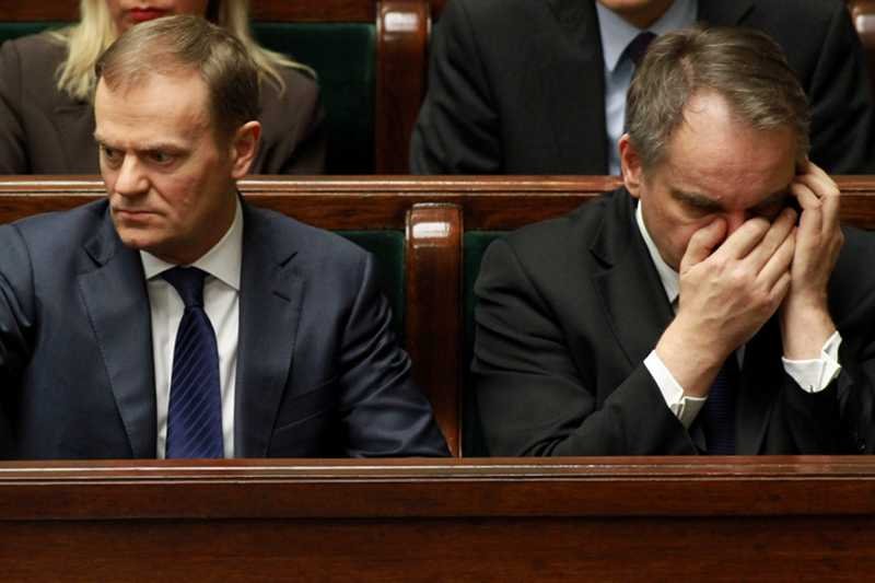 Donald Tusk i Waldemar Pawlak