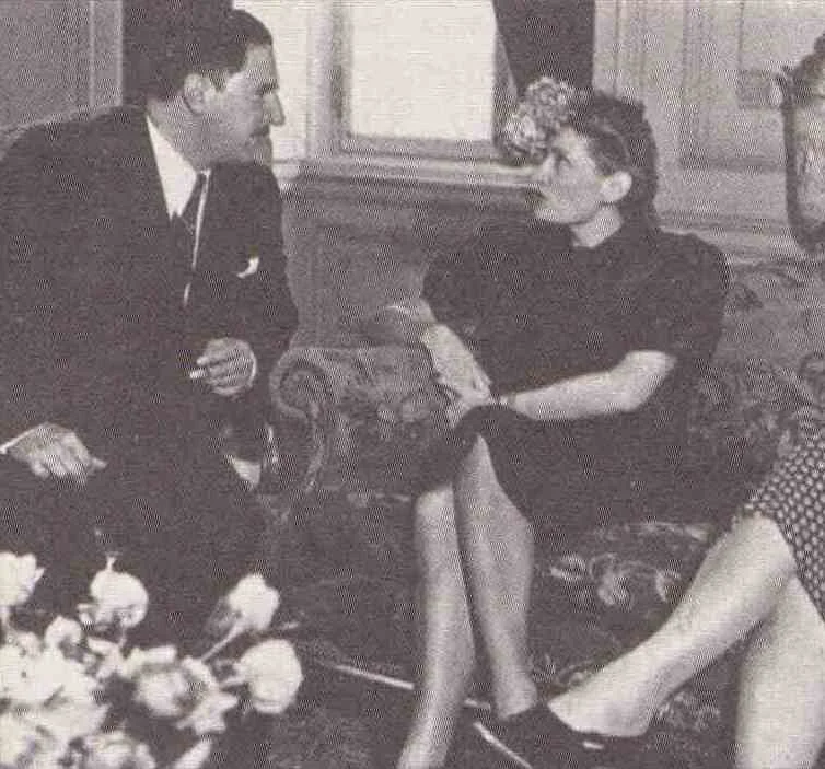 Edda Ciano, wizyta w Sao Paulo, 1939.