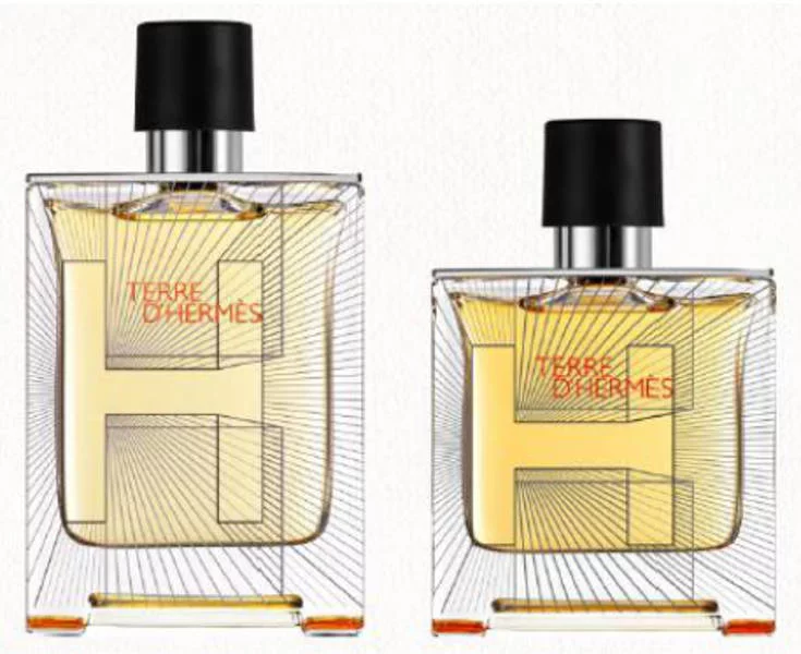 Terre d'Hermes w dwóch pojemnościach i edycjach i limitowanej oprawie flakonu: perfumy 419 zł/ 75 ml i woda toaletowa 449 zł/100 ml