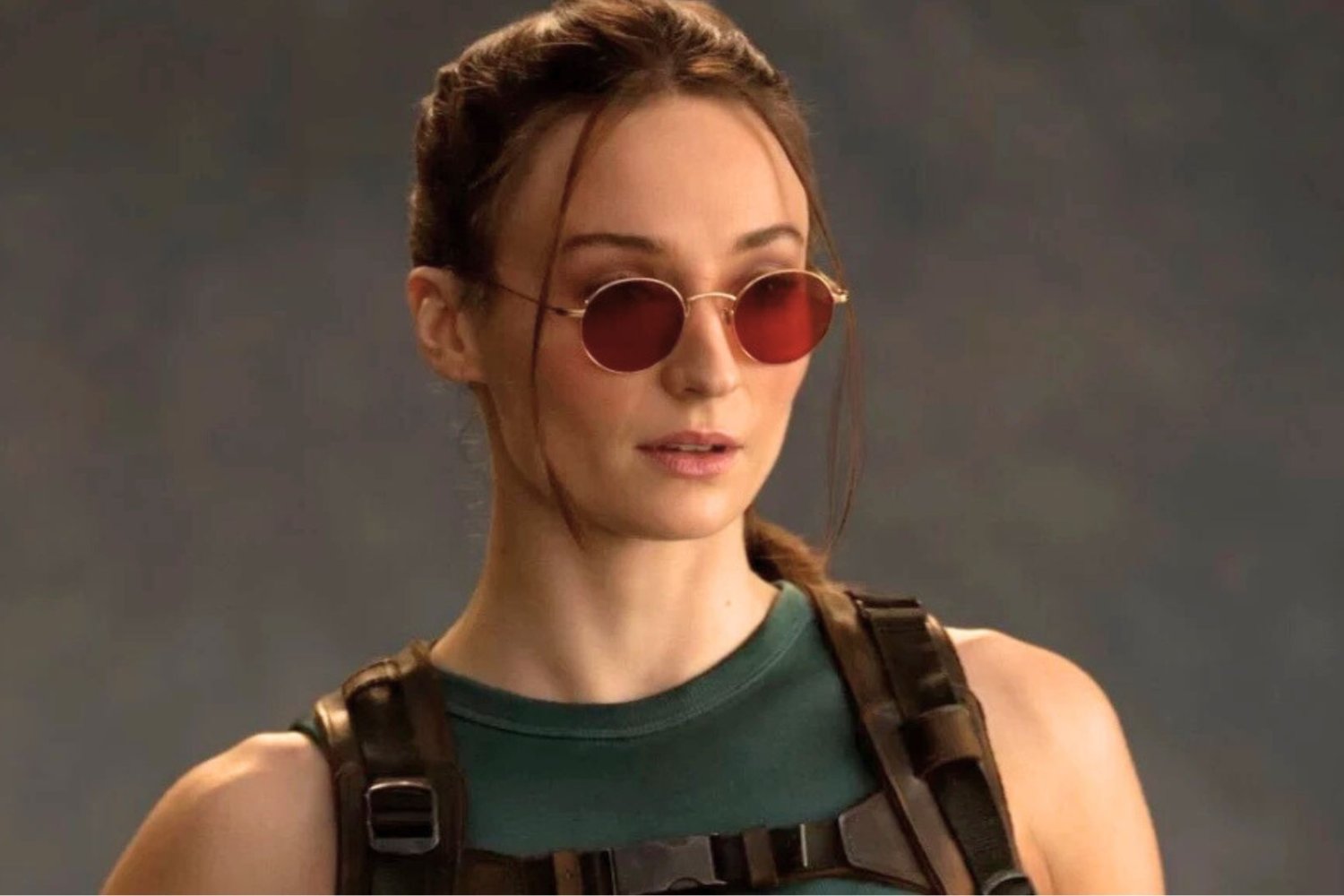 Sophie Turner jako Lara Croft