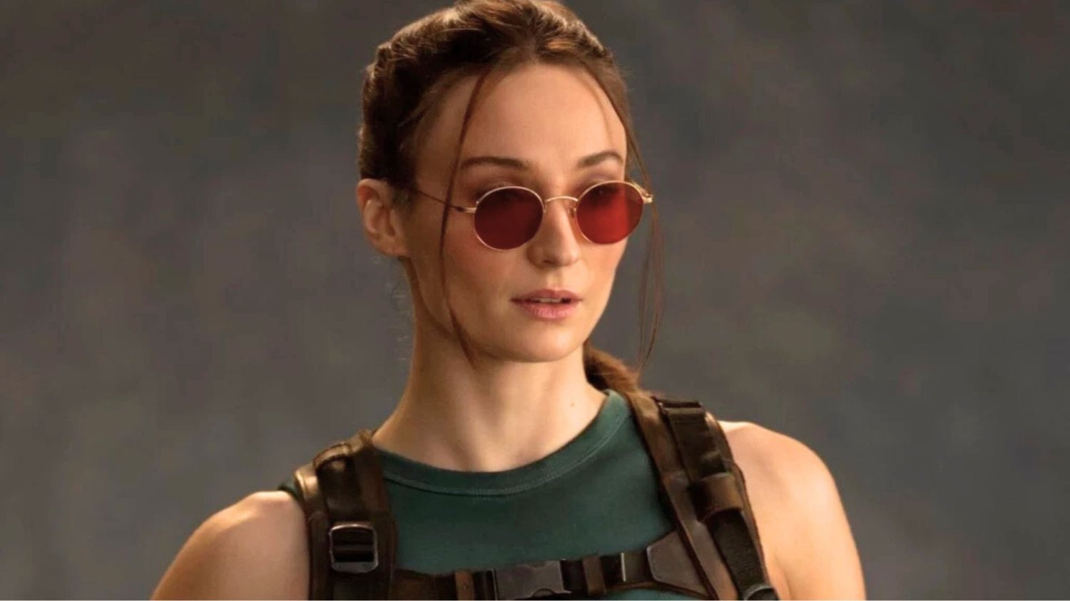 Sophie Turner jako Lara Croft Sophie Turner jako Lara Croft