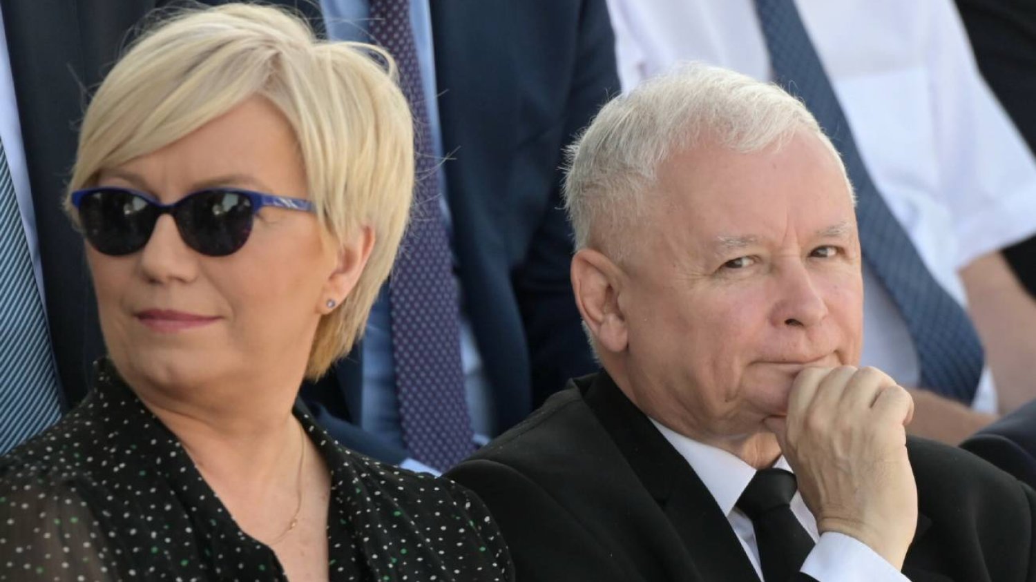 Julia Przyłębska i Jarosław Kaczyński
