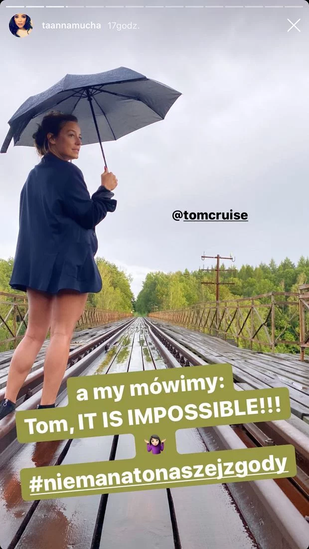 Anna Mucha nie chce, aby polski most został wysadzony w hollywoodzkim filmie.