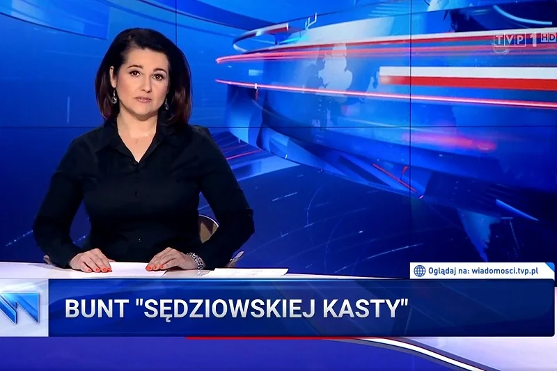 W materiale o "sędziowskiej kaście" w "Wiadomościach" TVP pojawił się fragment klipu "Patointeligencja".