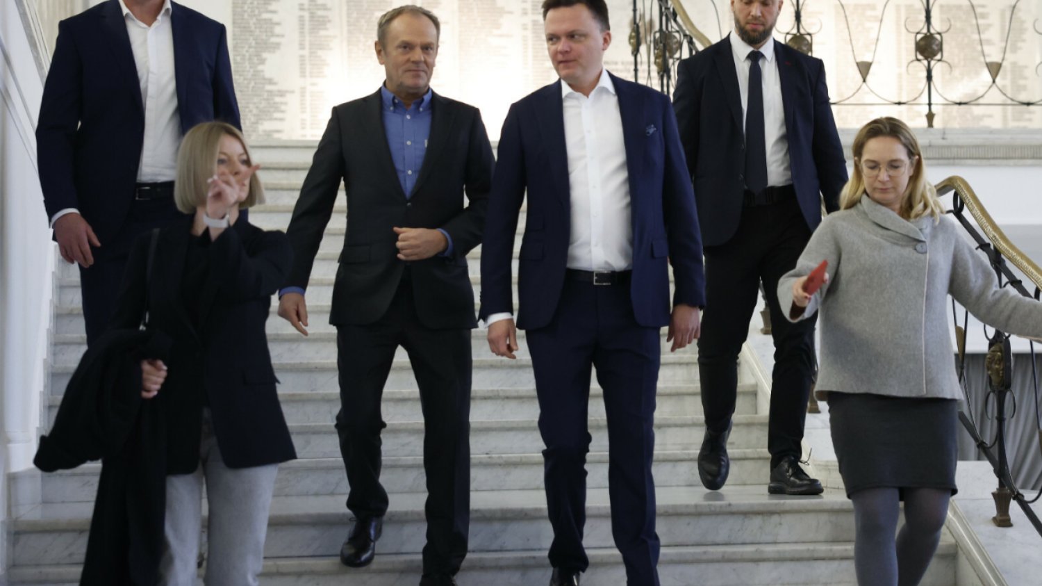 Tusk spotkał się Hołownią. Wiadomo, kiedy odbędzie się głosowanie ws. wyboru nowego rządu