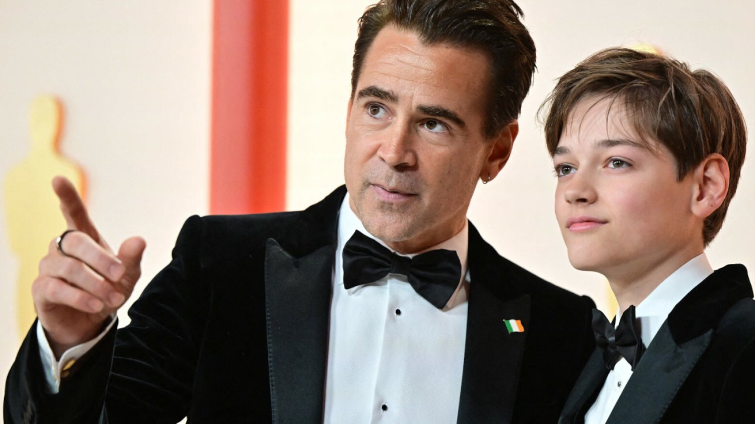 Oscary 2023. Alicja Bachleda-Curuś skomentowała obecność syna na gali z Colinem Farrellem.