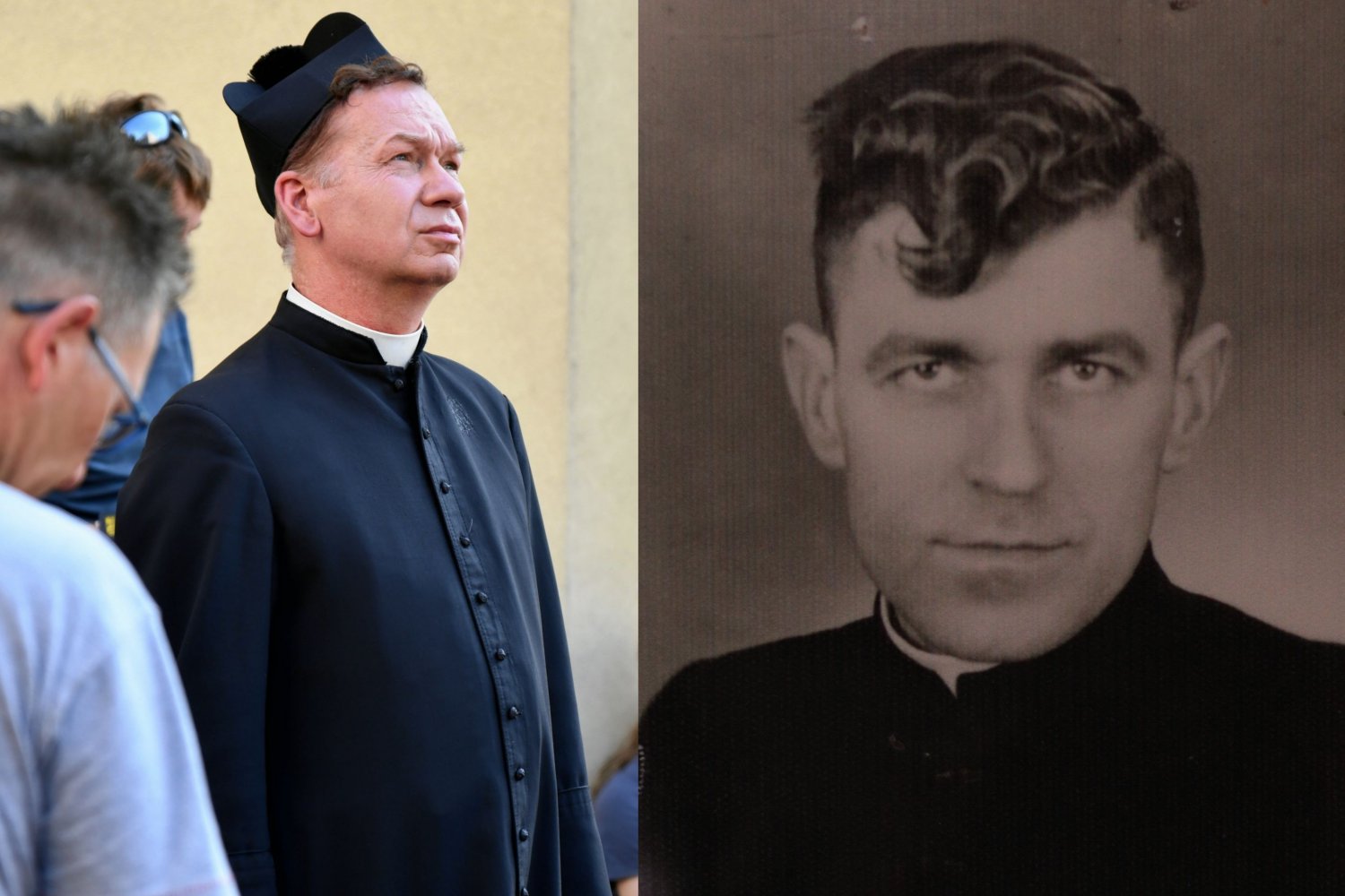 W rolę ks. Romana Kotlarza w filmie "Klecha" wciela się Mirosław Baka