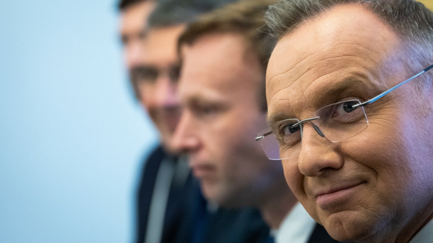 Nie do pomyślenia jest, by Andrzej Duda, jak prezydent Czech Petr Pavel, pojawił się na wiecu poparcia dla Ukrainy w obliczu zwrotu Trumpa – pisze niemiecka prasa. Prezydent Andrzej Duda.