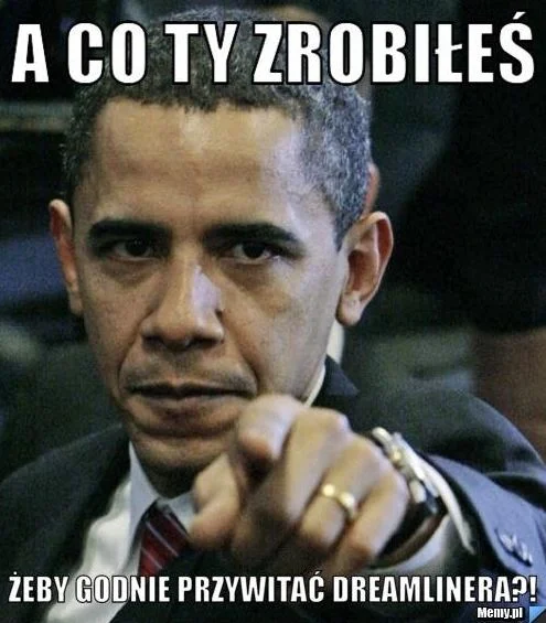 Przegląd memów o Dreamlinerze.