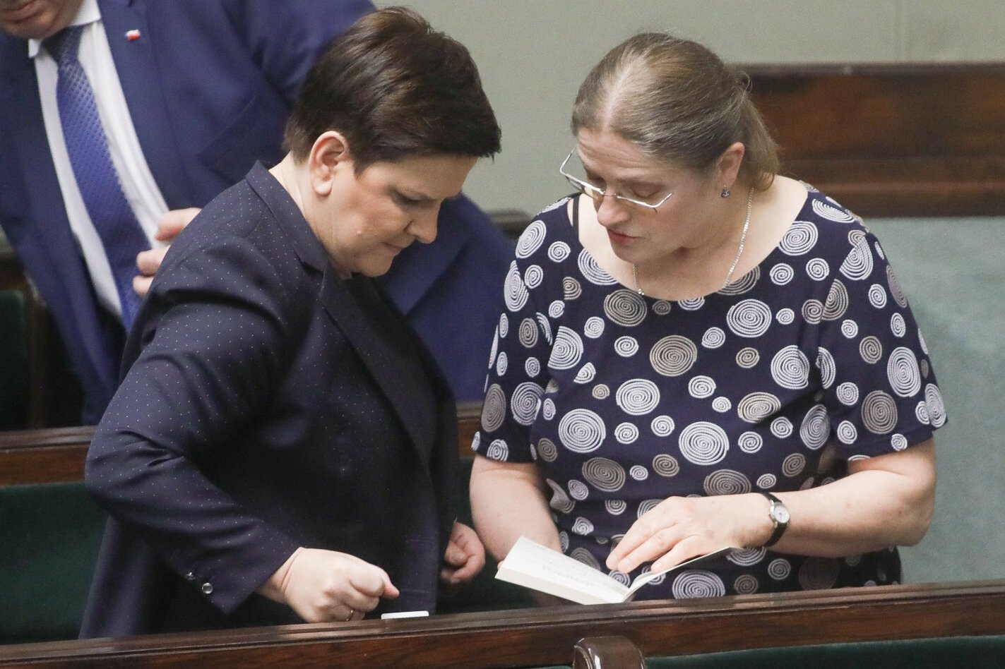 Krystyna Pawłowicz i Beata Szydło wdały się w dyskusję na Twitterze.