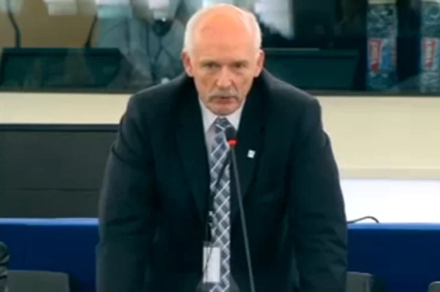 Janusz Korwin-Mikke nie zdążył dokończyć swojego przemówienia