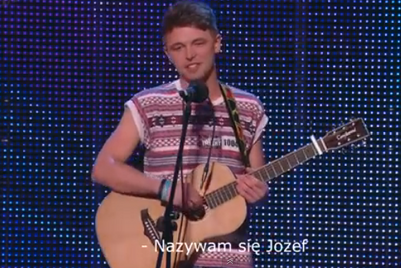 Polak w brytyjskim "Mam talent"? Niekoniecznie.