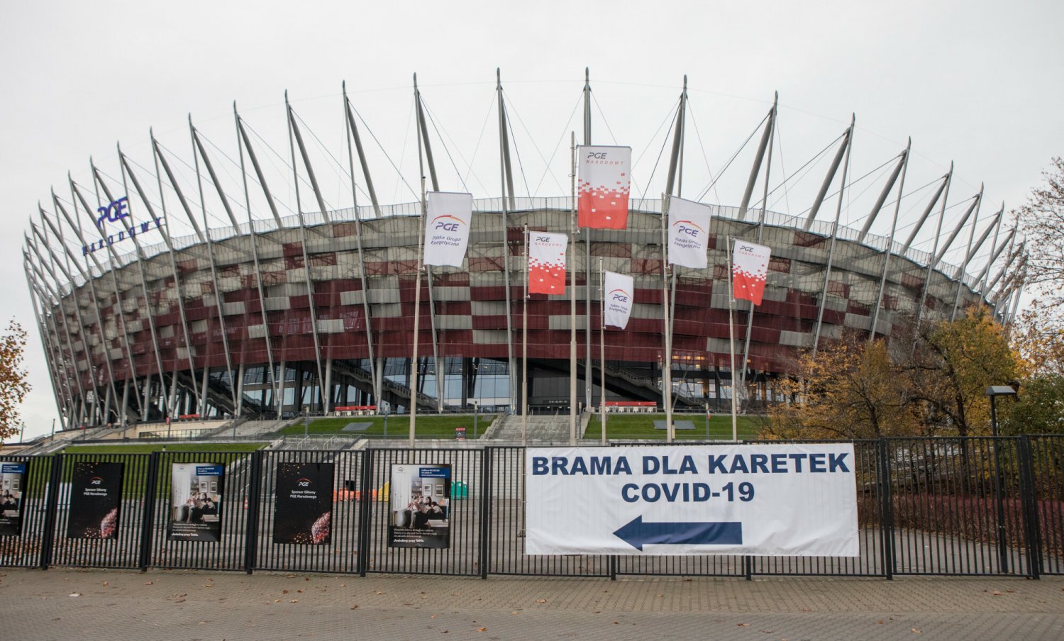 PGE Narodowy im. Kazimierza Górskiego ponownie zostanie szpitalem tymczasowym? Wiele na to wskazuje.