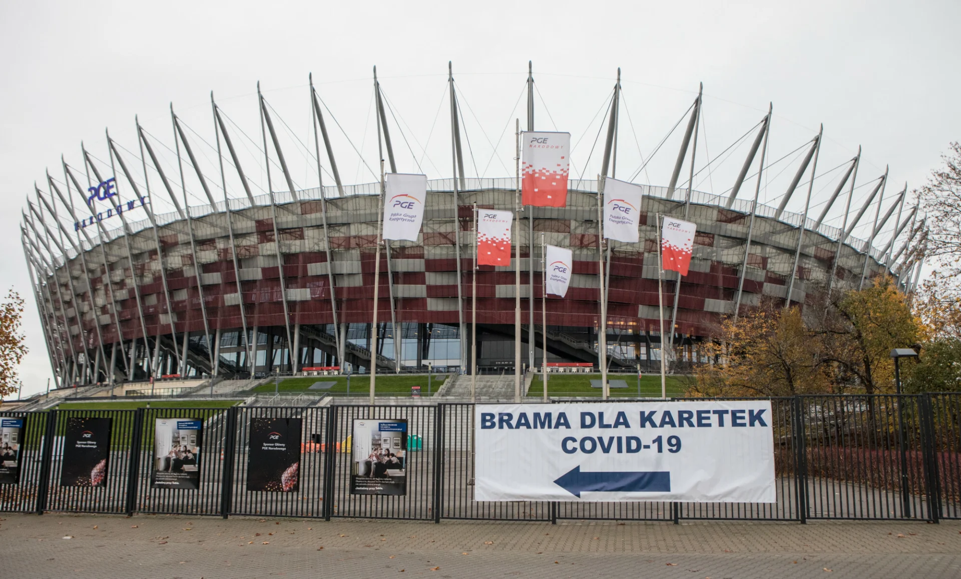 PGE Narodowy im. Kazimierza Górskiego ponownie zostanie szpitalem tymczasowym? Wiele na to wskazuje.