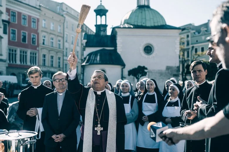 Film Wojciecha Smarzowskiego "Kler" został zablokowany w Ostrołęce.