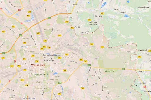 Wisła zniknęła z mapy Google'a