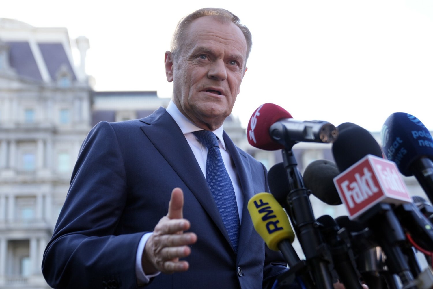 Tusk w USA. Premier poinformował, co działo się na zamkniętym spotkaniu.
