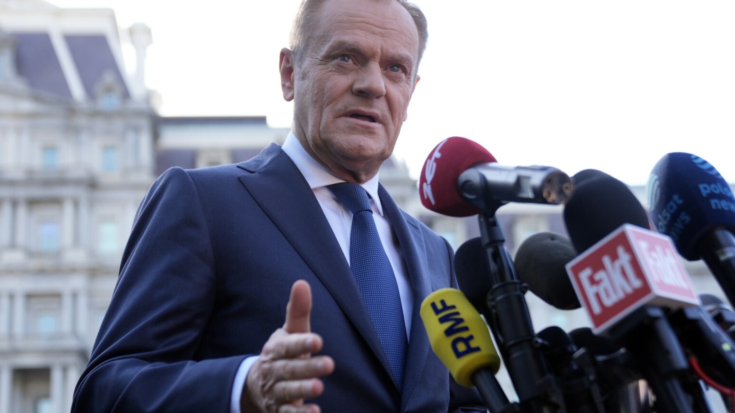Tusk w USA. Premier poinformował, co działo się na zamkniętym spotkaniu.