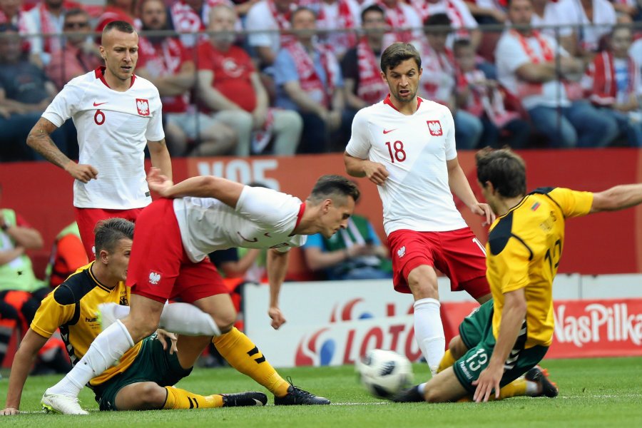 Polska pokonała 4:0 Litwę na Stadionie Narodowym w ostatnim sprawdzianie przed mistrzostwami świata w Rosji.