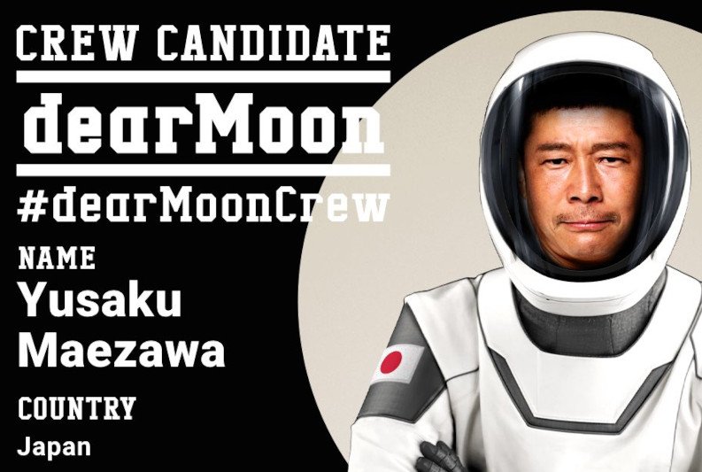 Rekrutacja do załogi lotu w kosmos. Japoński miliarder zaprasza chętnych.