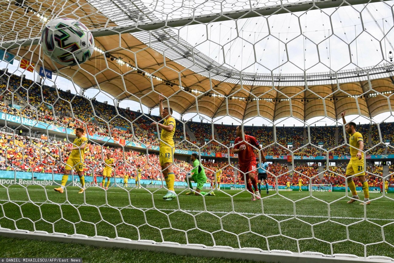 Ukraina pokonała Macedonię Północną, ale emocji nie zabrakło pod obiema bramkami