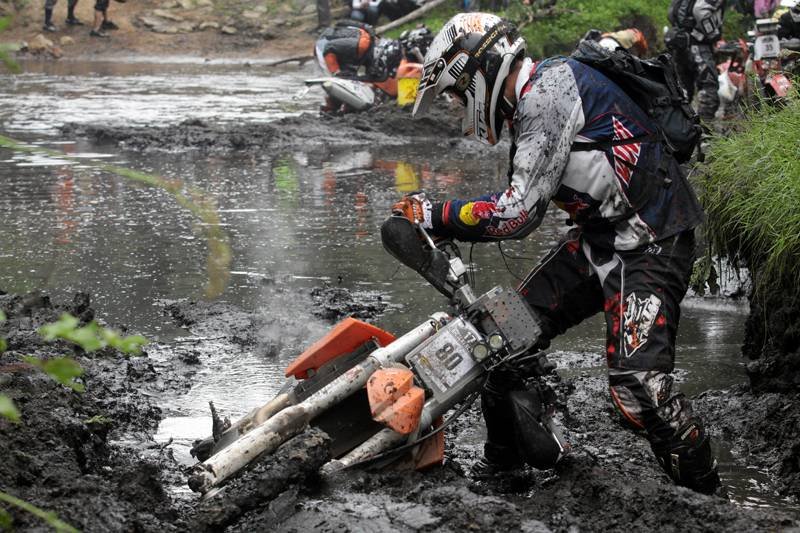 Jeden z rajdów mtocrossowych