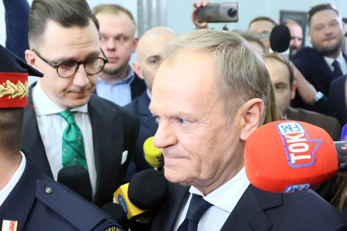 Nowy premier Donald Tusk.